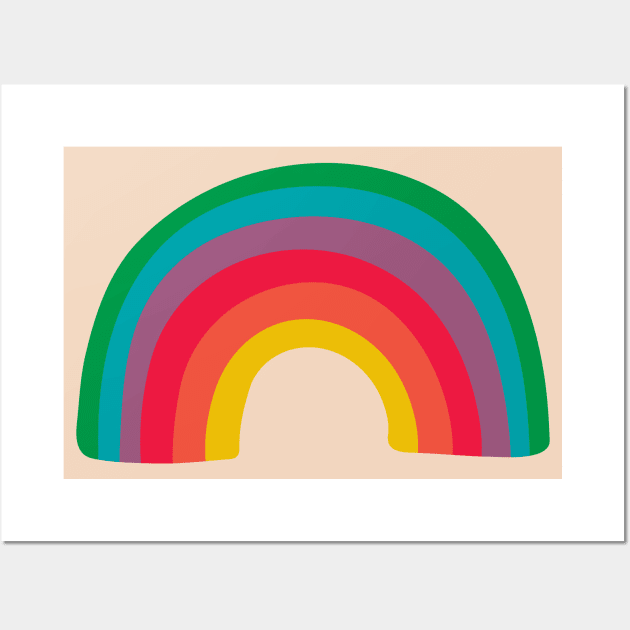 MULTI-COLOUR RAINBOW - UnBlink Studio by Jackie Tahara Wall Art by UnBlink Studio by Jackie Tahara